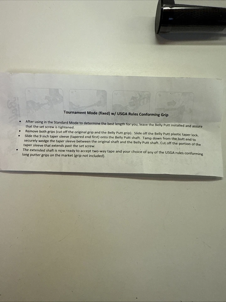 Belly Putt Extender Turns Any Short Putter Into A Long One - Image 4 of 4