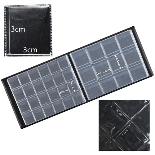 MUDOR Album Porte-monnaie Collection pour collectionneurs, 240 8 x 6 pouces, Noir  - Photo 2/6