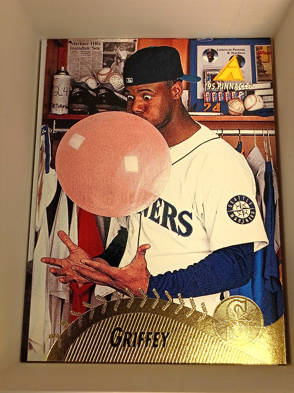 1995 Pinnacle #128 Ken Griffey Jr. Seattle Mariners