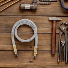 Gas Pipe Extension Hose for Flat Canister Burner and Portable Stoves