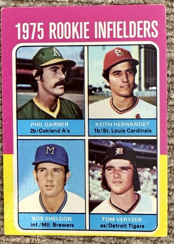 1975 Topps - 1975 Rookie Infielders Keith Hernandez, Phil Garner,  #623 (RC)