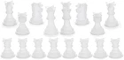 1 Set Chess Mold for Resin Silicone Chess Resin Mold Chess Crystal Epoxy Cast...