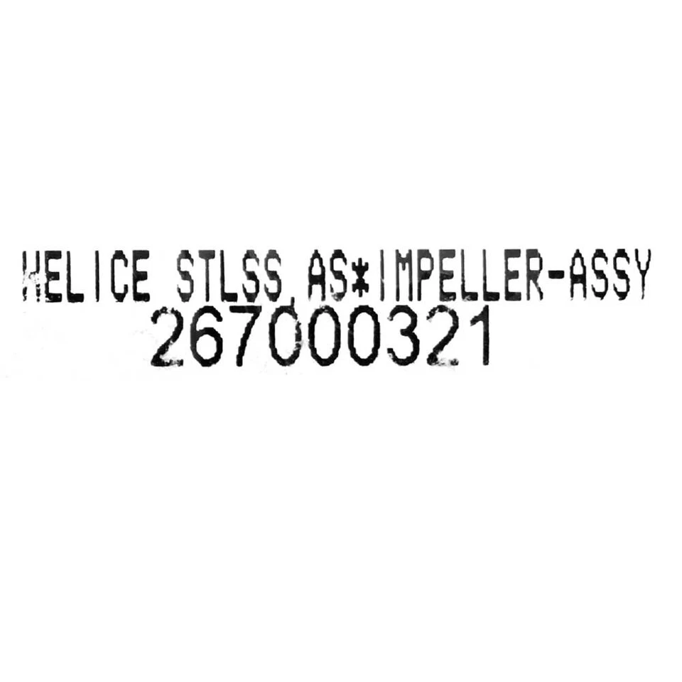 Sea-Doo Boat Helice Impeller 267000321 | RXP / RXP STD 155mm x 10-21P - Image 4 of 4