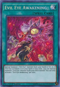 Evil Eye Awakening - INCH-EN034 - Secret Rare - 1st Edition x3 - Near Mint