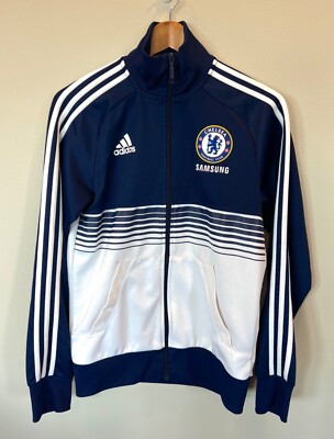adidas Chelsea Football Club ジャケット xs Adidas Chelsea Football Club - Adult Size Small Zip-up