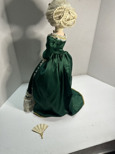 Franklin Erbstückpuppen Marie Antoinette Madame de Pompadour Porzellanpuppe 19" - Bild 13 von 20