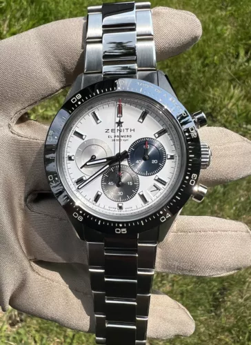 Zenith El Primero White Men's Watch - 03.3100.3600/69.M3100 2021 Box and Papers