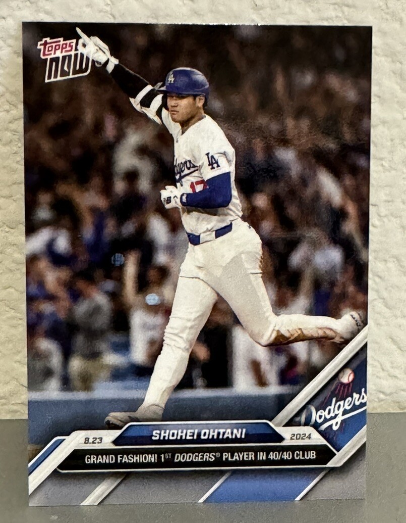 Shohei Ohtani 40/40 Card #584 | eBay