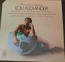 "The Earth Shattering Lou Alexander" Vinyl LP - 1969 United Artists