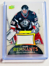 2023-24 UD Engrained Remnants Rare #RHA Dominik Hasek /25 Buffalo Sabres