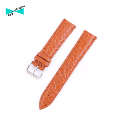 Cinturino Per Orologio In Vera Pelle Di Coccodrillo - Larghezze 12mm, 16mm, 18mm, 20mm, Intercambiabile - 3