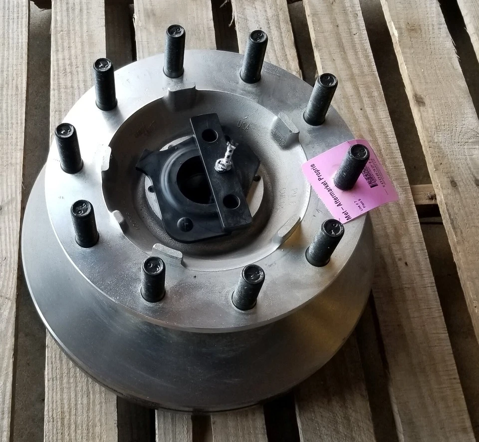 Conjunto de rotor de buje Conmet 10083212, eje delantero FF Volvo Mack - rotor plano 434 mm 17,1 Foto 3 de 4