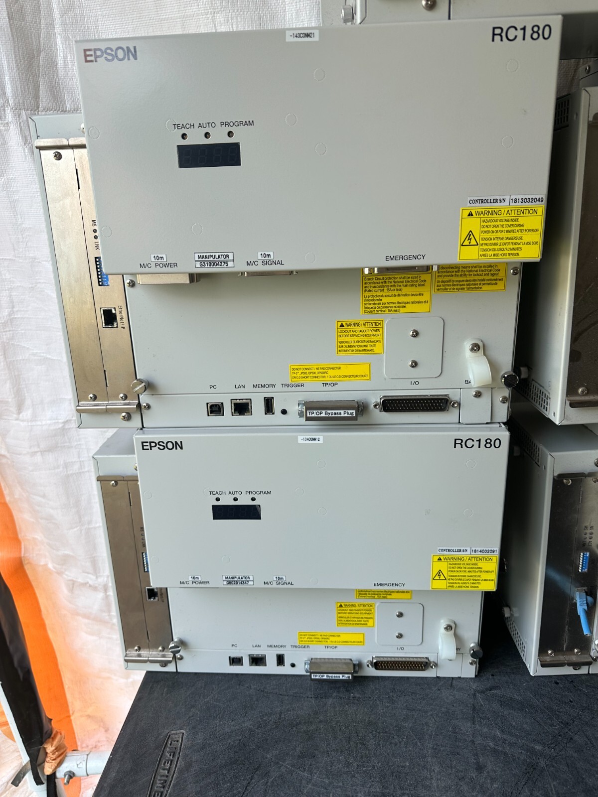 EPSON RC180 ROBOT CONTROLLER ONLY 2 LEFT