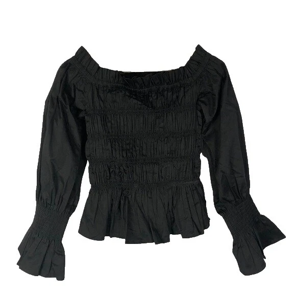 Off the Shoulder Long Sleeve Tops for Women