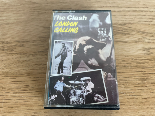The Clash - London Calling Cassette Tape - Stereo 747 New Wave 4367 - Tested - Picture 2 of 8