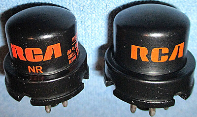 2 RCA 6H6 Vacuum Tubes 1970;s Vintage for AM Radios & Eico Tube Testers