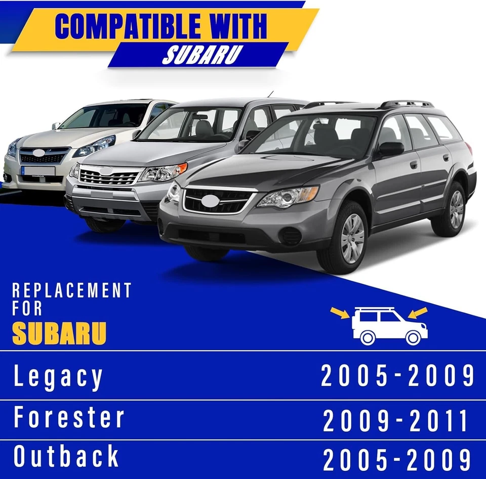 Juego de 3 limpiaparabrisas para Subaru Legacy/Outback/Forest 24"/18"/14" Foto 3 de 4