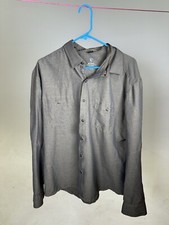 Kuhl Men's 5 Panel Shirt - Brown- Size XL - Long Sleeve Stretch Button Shirt