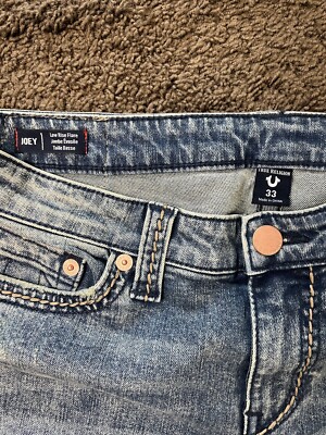 美品TRUE RELIGION フレアデニムJOEY 32/33 TRUE RELIGION JOEY フレアデニム