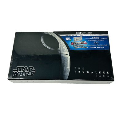Star Wars The Skywalker Saga 9 Movie Collection 4K Blu-ray Digital NEW RARE