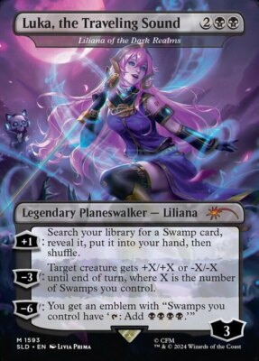 [1x] Luka, the Traveling Sound - Liliana of the Dark Realms Near Mint, English S