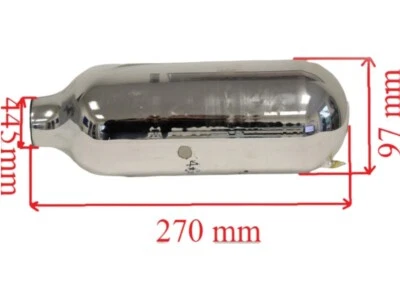 UNITED CLASSIC PARTS Ersatz Glas Einsatz für 1L Thermoskanne NICHT für Tupper geeignet 27,5cm x 10cm