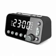Funk DAB+Radiowecker Tischuhr FM UKW Uhrenradio Alarm 2 USB LED Projektion U8U8