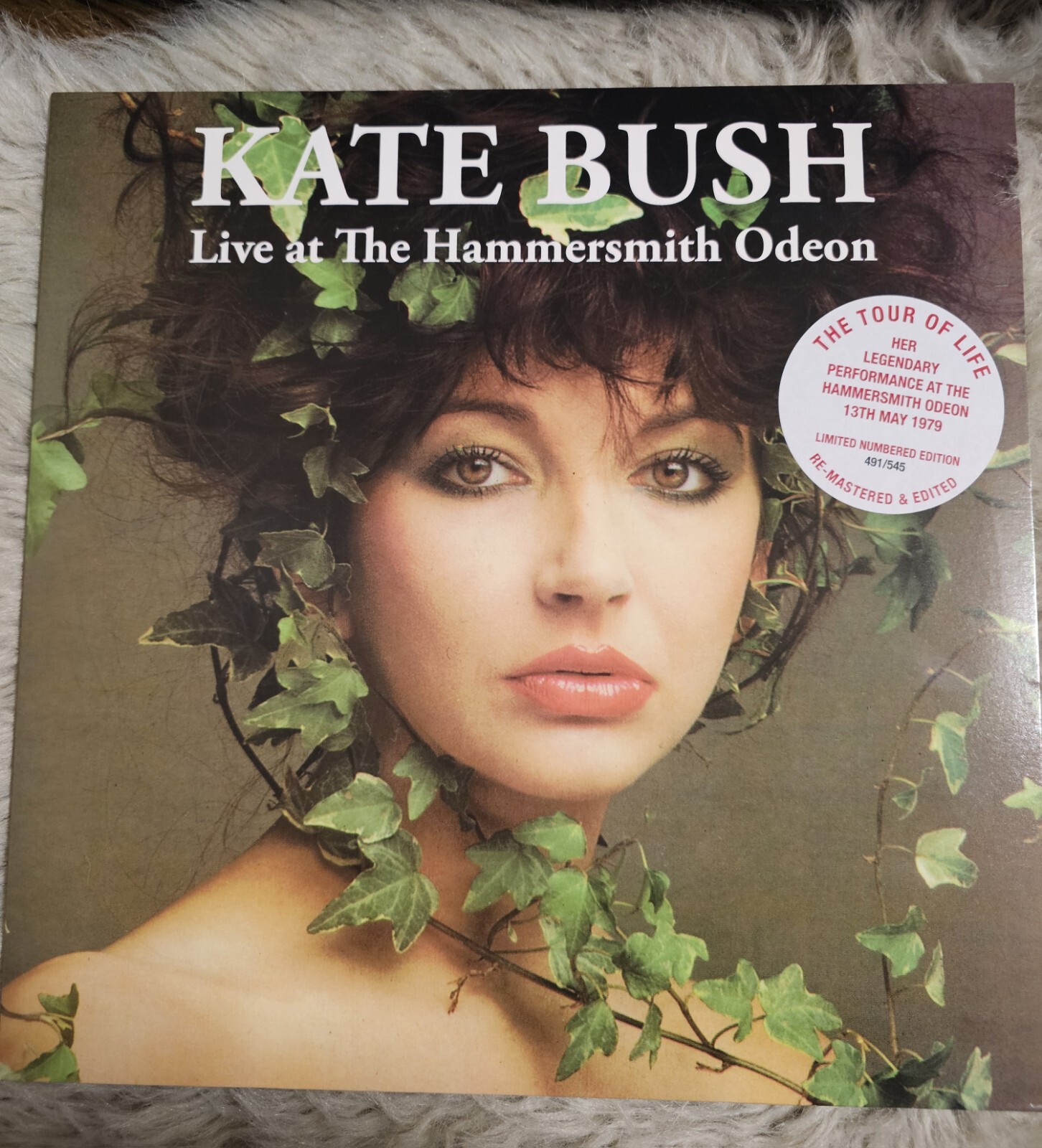 Kate Bush, Live at The Hammersmith Odeon, Limited Numbered 491/545, neu