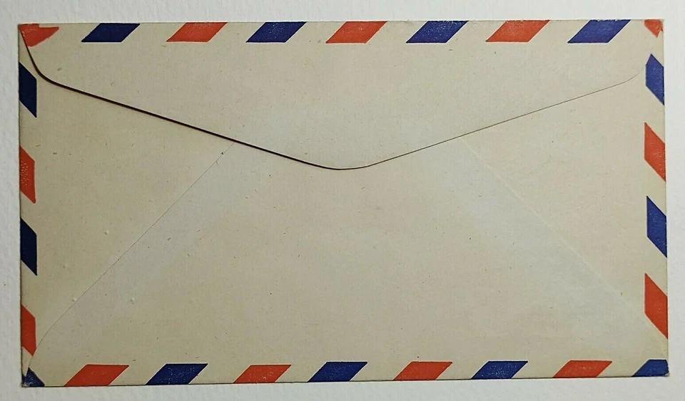 1948 5c Skymaster Small Plane Coil Stamp Pair US Airmail Ioor Cachet SC #C37 - Image 2 of 2