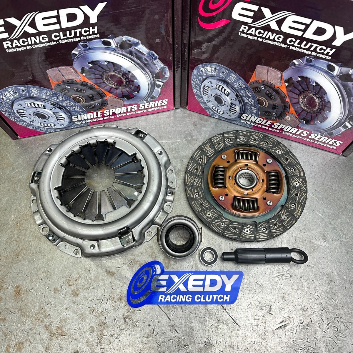 Exedy 08800B Stage 1 Clutch Disc w/ OEM Pressure Plate for Honda