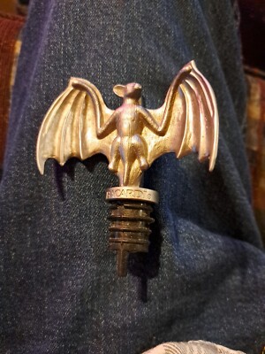 Heritage Bacardi Bat Pewter Pourer Spout Stopper - Pour Like A Pro!