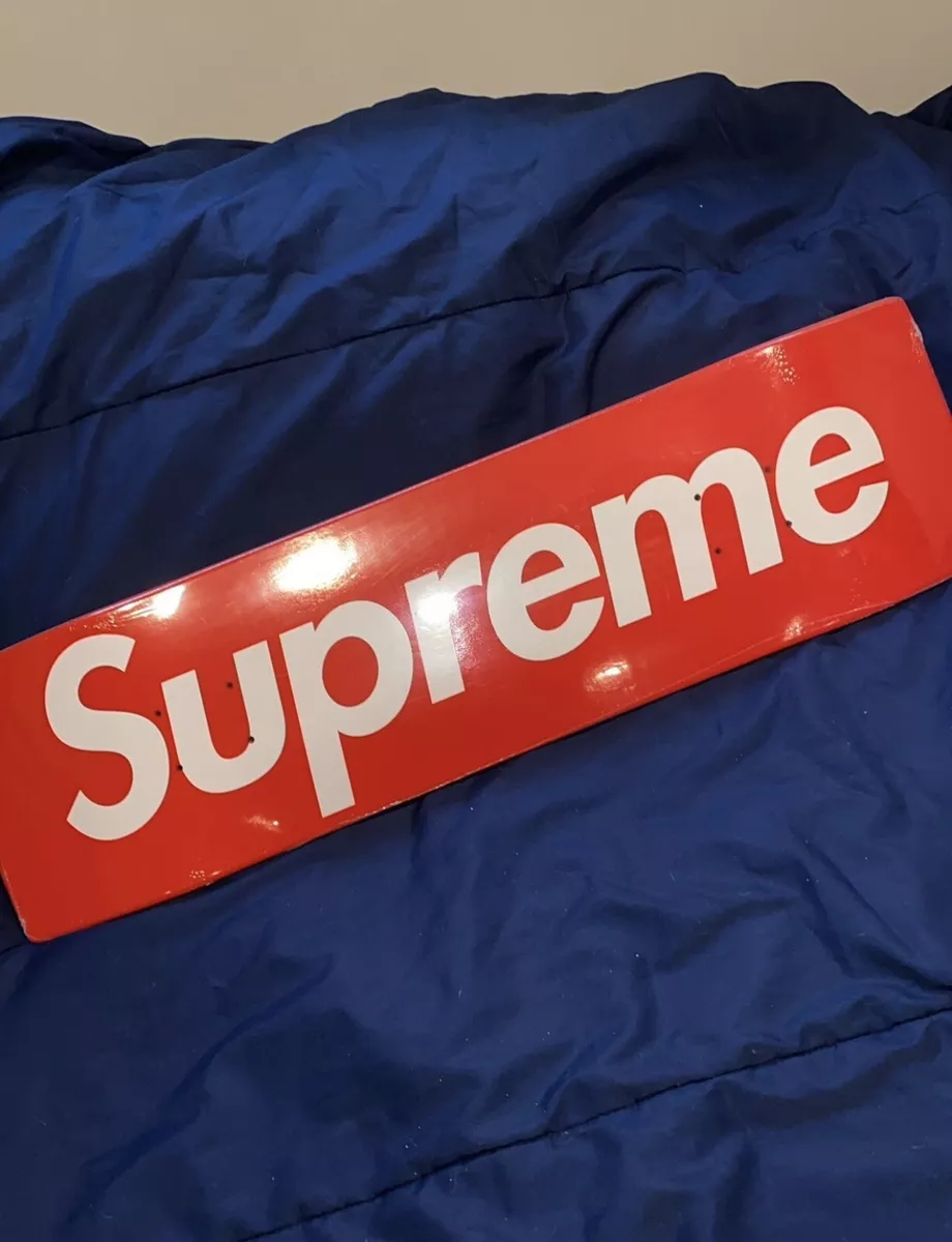 Supreme Uncut Box Logo Skateboard Skate Deck Wall Hanger SS22 Hypebeast Art