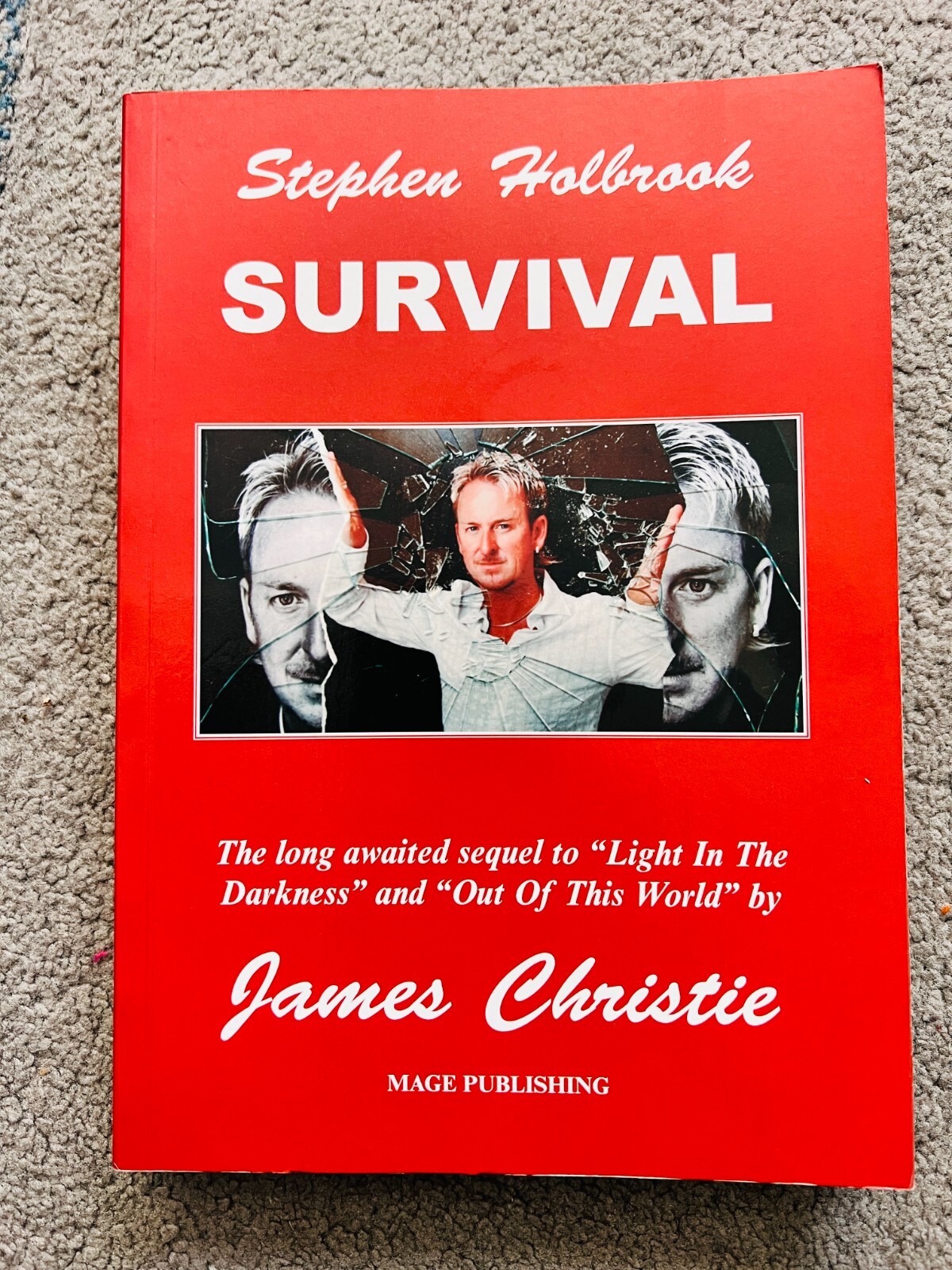 SURVIVAL by JAMES CHRISTIE - signed by the author (iSB2910)