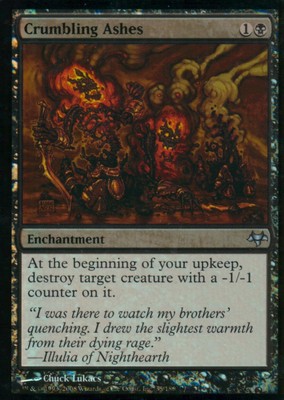 Crumbling Ashes FOIL | NM- | Eventide | Magic MTG