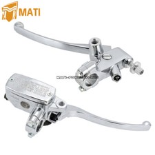 Universal 7/8" Motorcycle Handlebar Hydraulic Brake Master Cylinder Clutch Lever