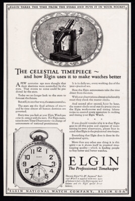 elgin timepiece