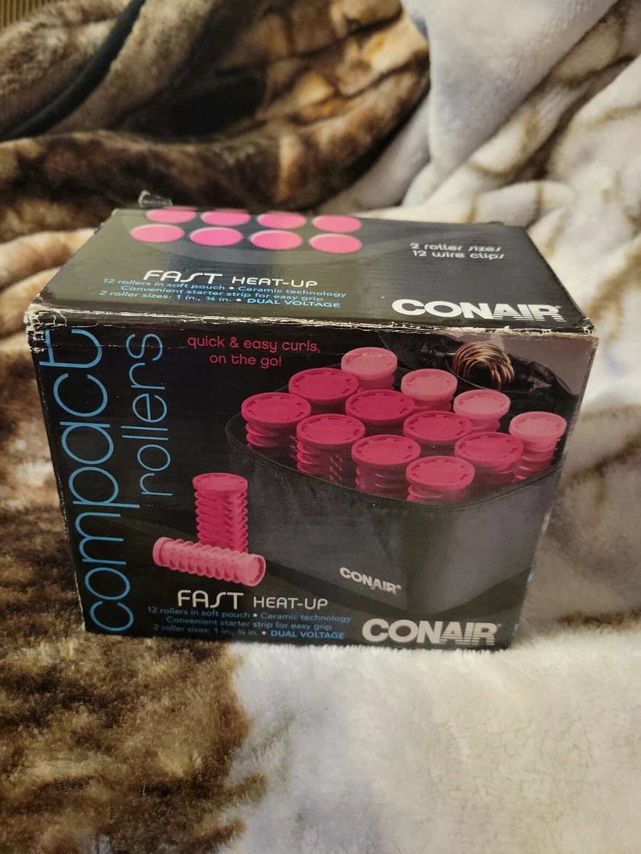 Conair instant heat compact hot shop rollers