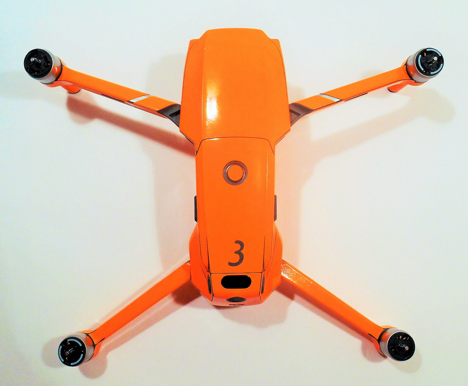 DJI MAVIC 2 PROZOOM- SKIN - NEON ORANGE - 3-5 Batterien Drohne Folie Wrap