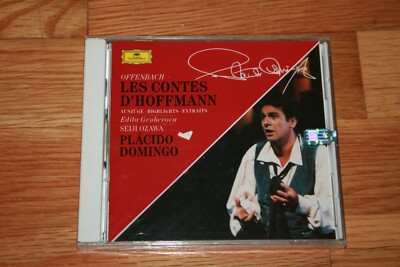 New Sealed CD Placido Domingo Offenbach Les Contes D'Hoffmann Seiji Ozawa