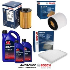 FOR AUDI A4 AVANT TDI QUATTRO S LINE BLACK EDITION MK4 BOSCH FILTER SERVICE KIT