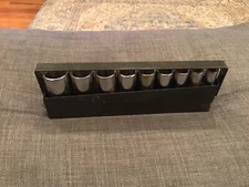 Vintage CRAFTSMAN 9pc 3/8" Dr Deep Socket Set w/ Case 6pt SAE V ~USA~ NICE!!