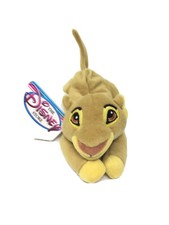 THE DISNEY STORE MINI BEAN BAG SIMBA 8'' THE LION KING