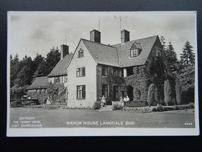 Yorkshire LANGDALE END Herrenhaus um 1950 RP Postkarte von E.A.S.