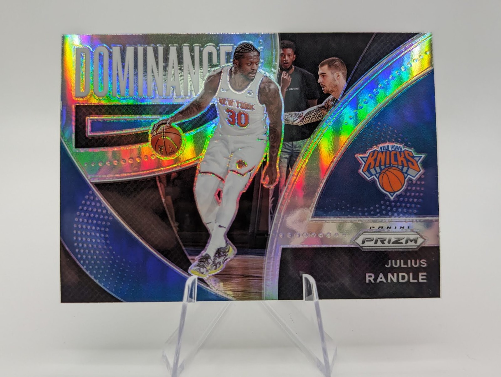 Julius Randle 2021-22 Panini Prizm Dominance Silver Prizm #21 Knicks