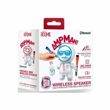 Wireless Bluetooth Speaker Portable BOOMIE AmpMan DIY Dry erase White NEW