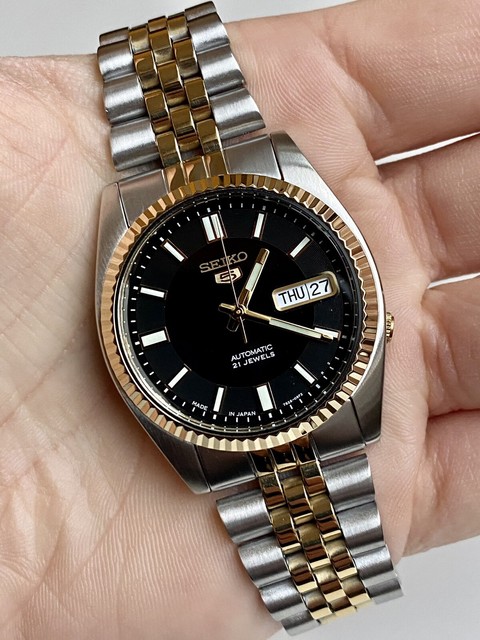 Seiko analog Casual Watch 5 Sports Gold Herren SNKA10K1 günstig kaufen | eBay