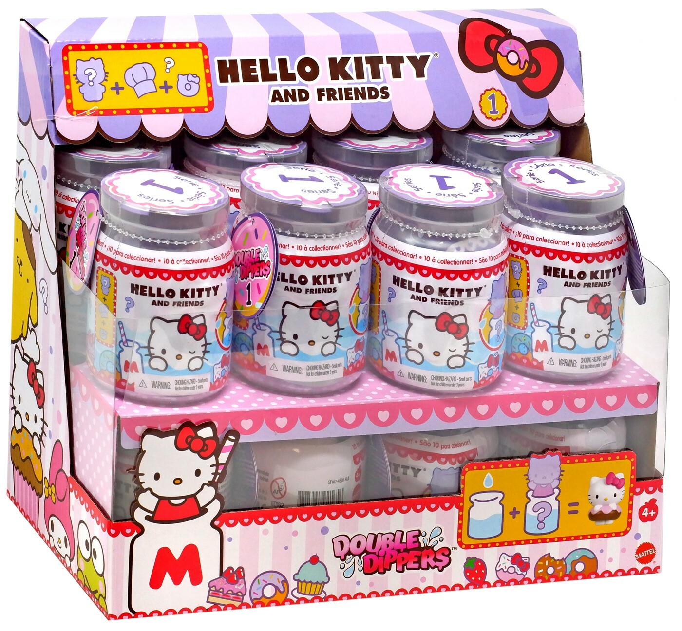 Sanrio Hello Kitty Friends MINIS Hello Kitty Friends Mystery Box 30 Packs  Mattel - ToyWiz