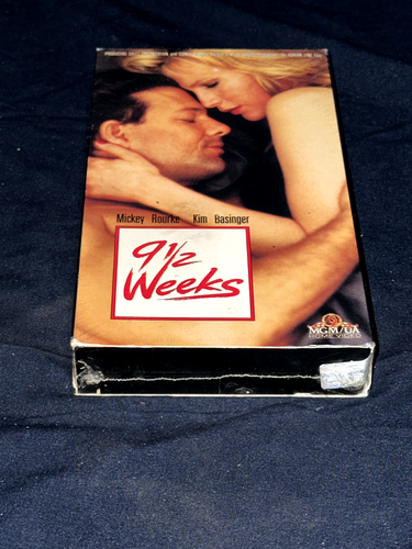 9 1/2 WEEKS VHS TAPE FACTORY SEALED MOVIE MGM/UA M800973` - Picture 2 of 12