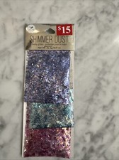 Shimmer Dust Body Glitter Claire's Purple Green Pink