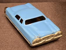 VINTAGE JAPAN TIN CAR FOR AUTO TRANSPORT CAR HAULER 3 1/2" 155